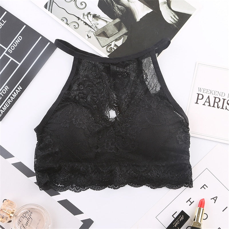 Sexy Lace Bra Underwear Ladies Women Push Up Bralette Soft Seamless Wireless Lingerie Comfort Breathable Bras