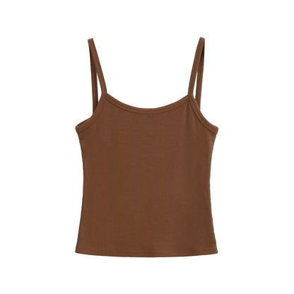 Backless camisole vest for women