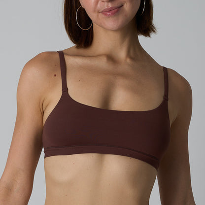 High Elasticity Sports Bra Wireless Padded Wirefree Ultra-light Bare Feeling Loungewear