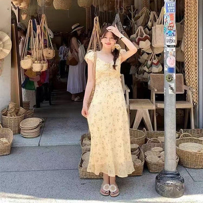 Slimming A-line Maxi Dress With A Sophisticated Vibe