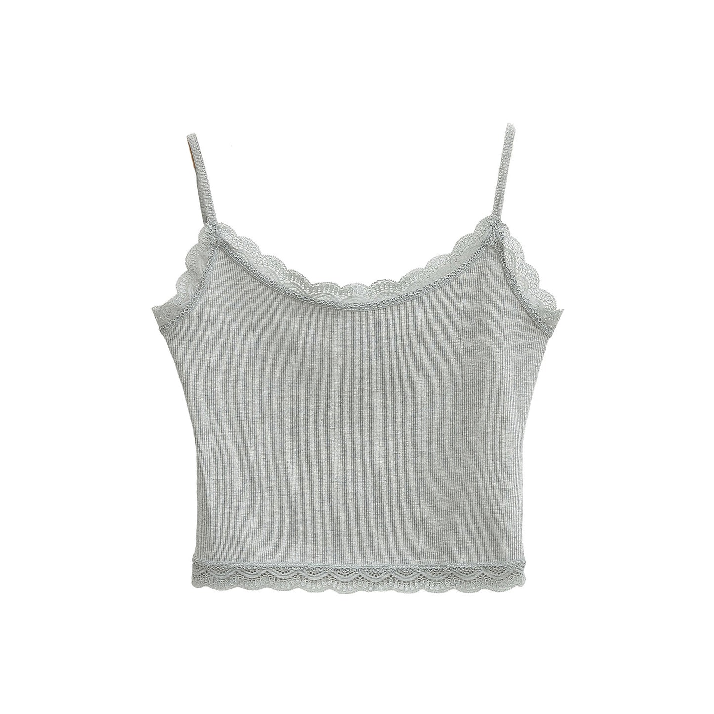 Lace short camisole vest