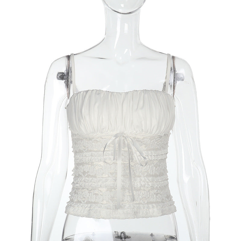 Sexy lace camisole design women's vest