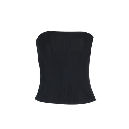 Sexy Strapless Crop Versatile Waist-Cinching Camisole