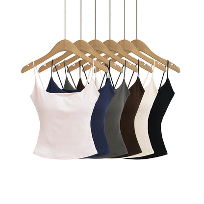 Sexy Fitted Thickened Padded Elastic Strapless Camisole