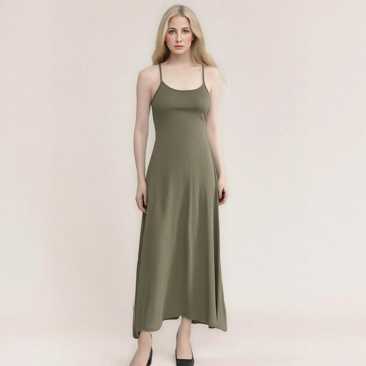 Minimally clean camisole dress