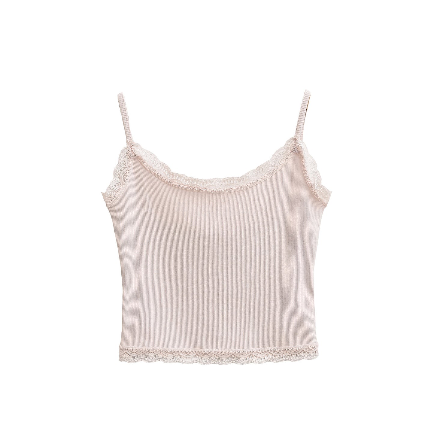 Lace short camisole vest