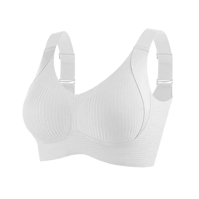 Seamless Bra for Woman High Quality Push Up Bra No Steel Rings Bralette Large Breasts Small Size Breathable Brassiere