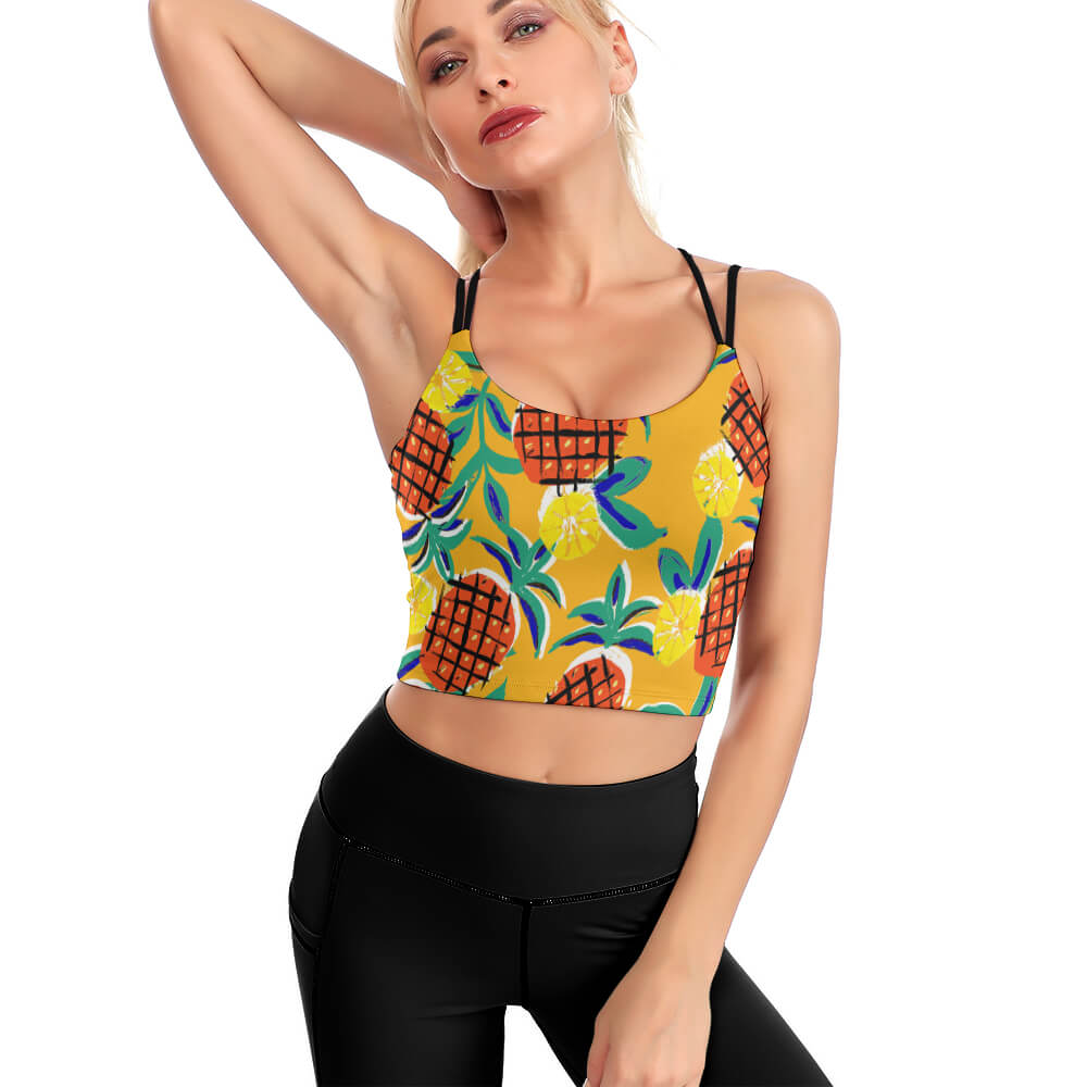 Cute Cropped Yoga Tops for Women