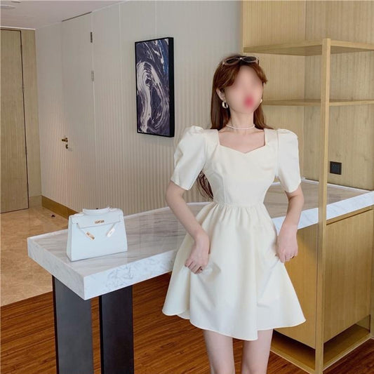 Summer Back Bow A-line Dress