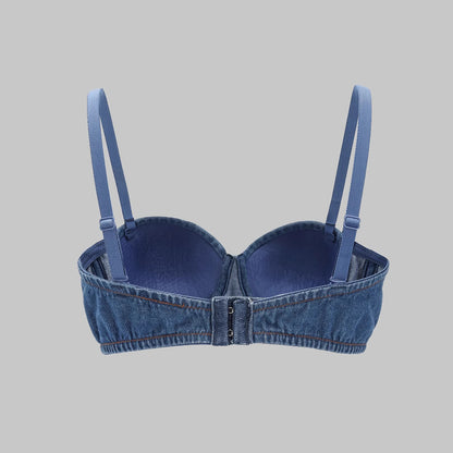 Backless Spicy Girl Top with Built-in Bra Pads for Women