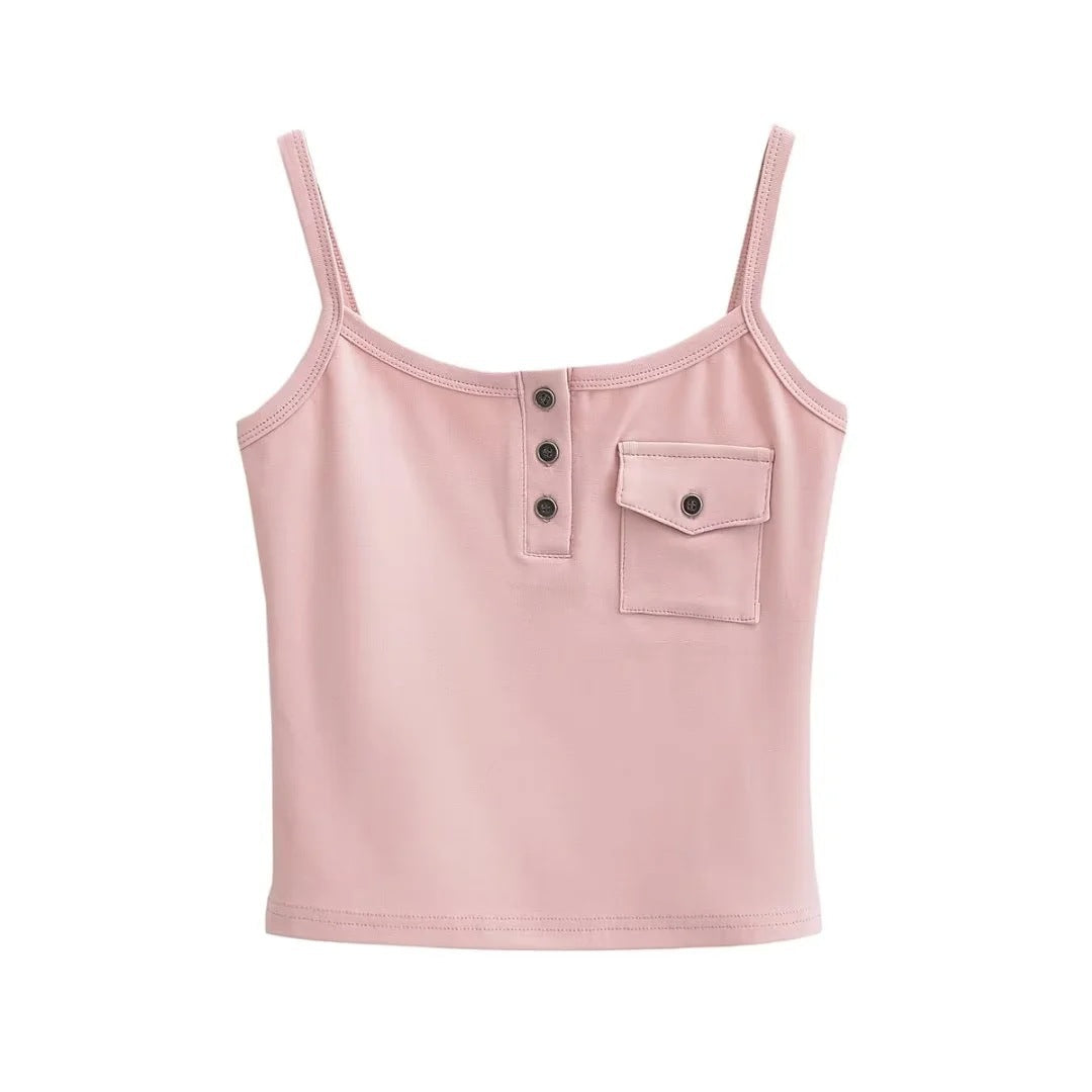 Slim fit camisole top for women