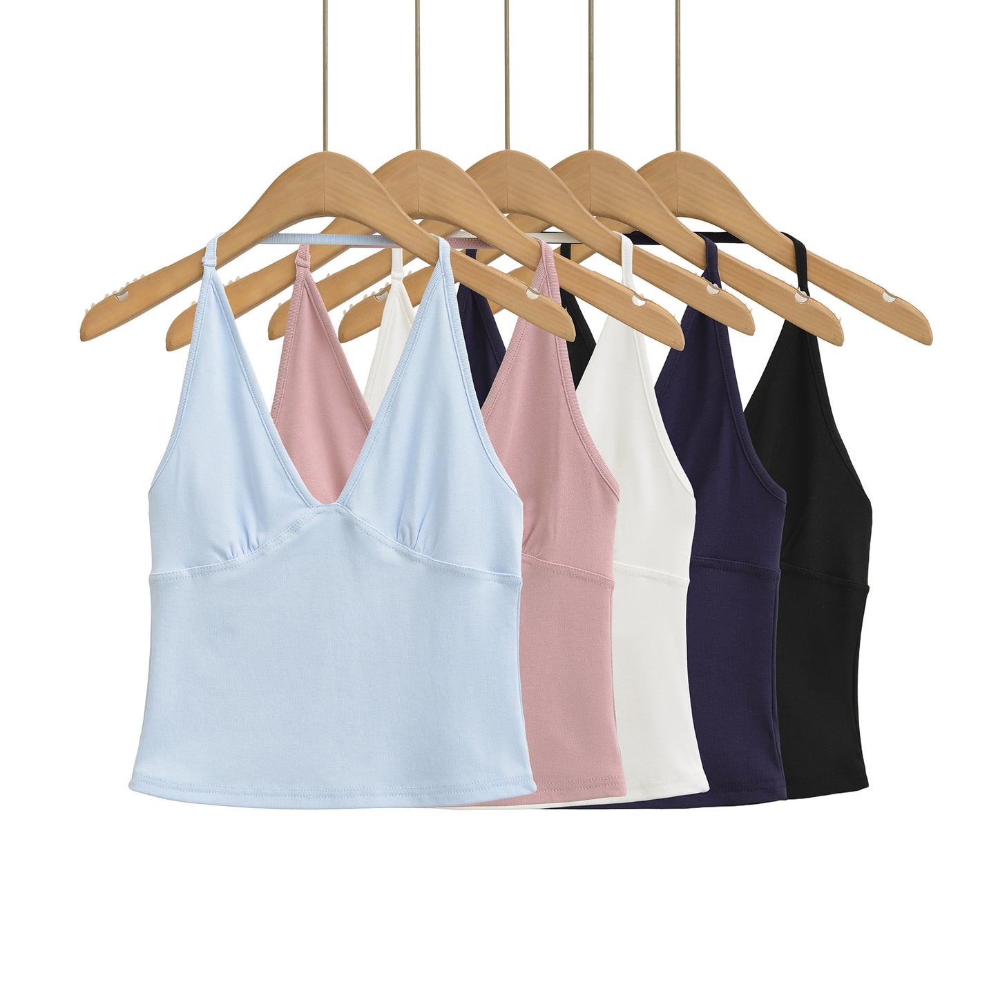 Sexy Deep V-Neck Halter Casual Camisole Top