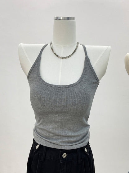 Hanging neck camisole vest for women