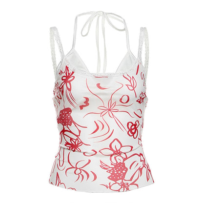 Sexy camisole top two-piece set