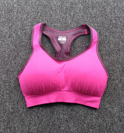 HOT Professional women sports bras GYM lady running fitness exercise quick-drying underwear training dancing Shockproof  vest
