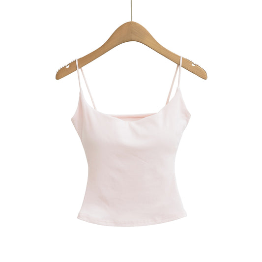 Sexy Fitted Thickened Padded Elastic Strapless Camisole