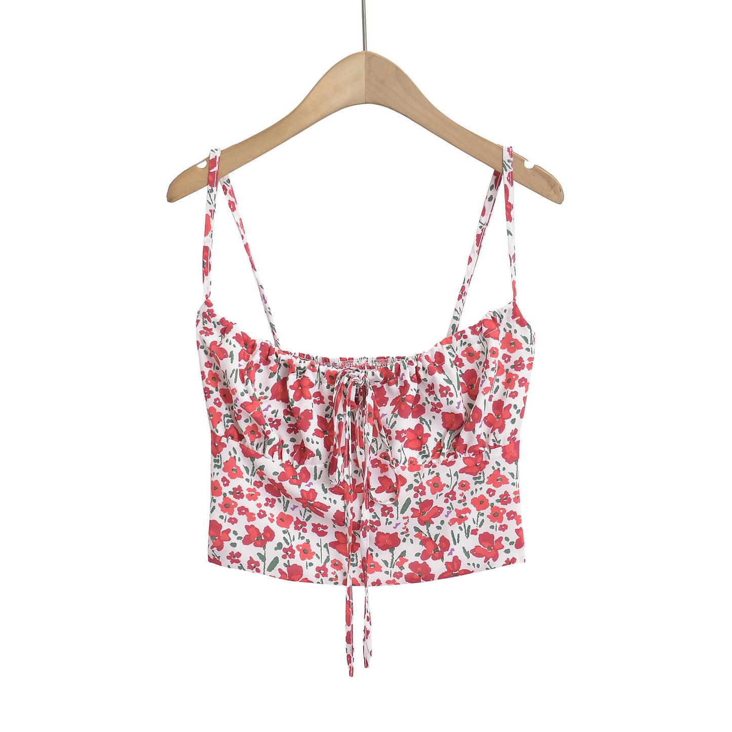 Floral small camisole vest