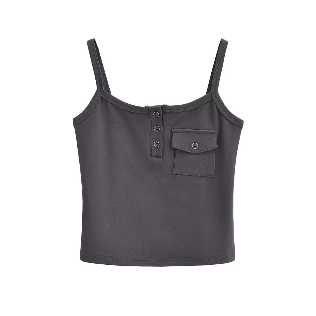 Slim fit camisole top for women