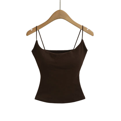 Sexy Fitted Thickened Padded Elastic Strapless Camisole