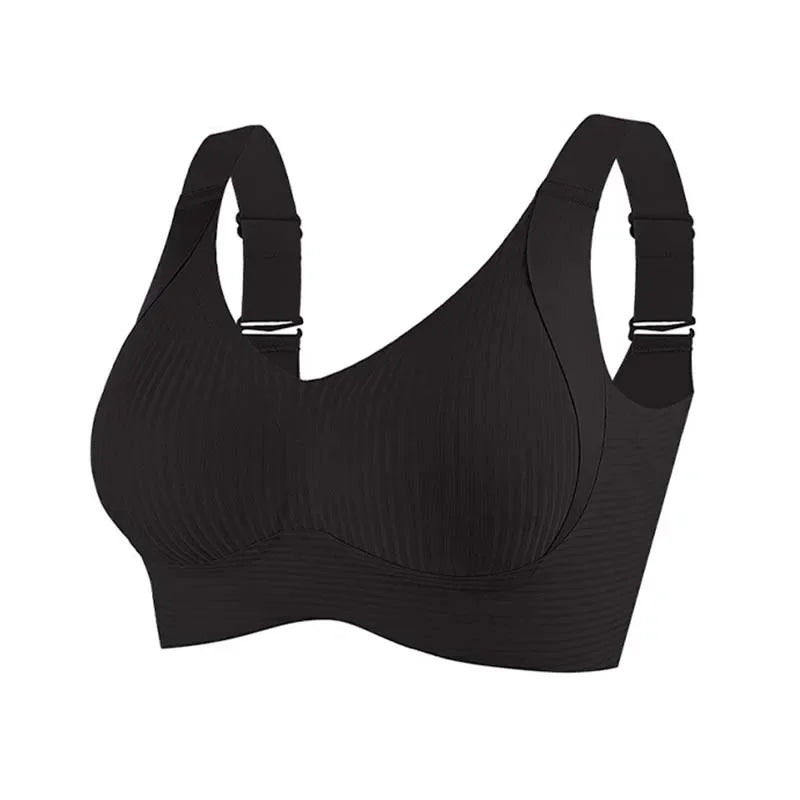 Seamless Bra for Woman High Quality Push Up Bra No Steel Rings Bralette Large Breasts Small Size Breathable Brassiere