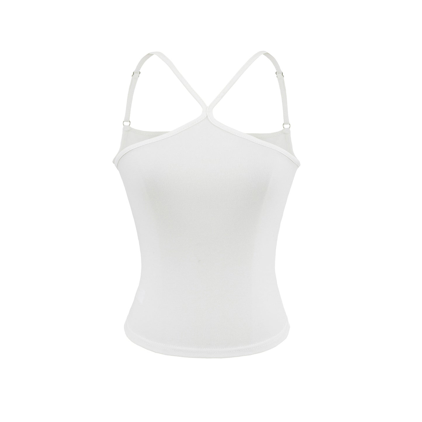 Tank top with camisole and top underneath