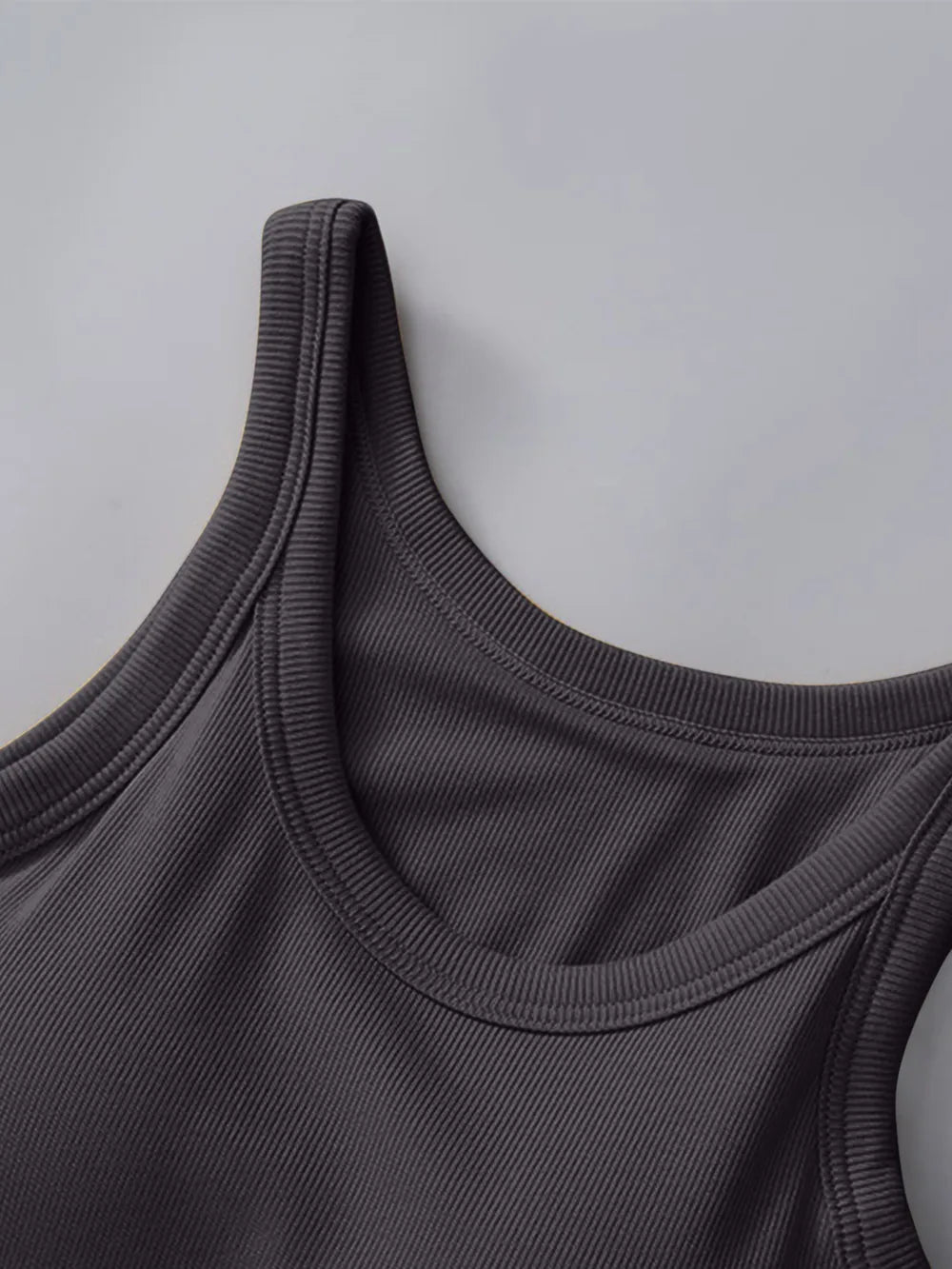 Tank top bra with chest cushion one-piece fashionable base bra can be worn externally