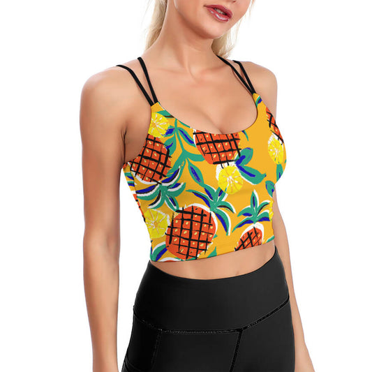 Cute Cropped Yoga Tops for Women